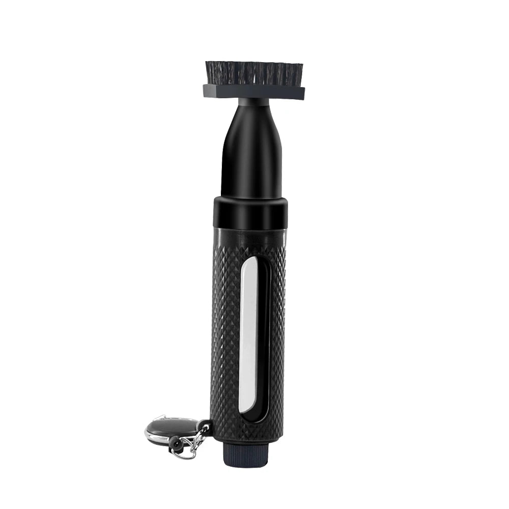 Golf Clean Brush Portable Golf Club Groove Brush with Push Type Water Bottle Water Brush Golf Clubs Cleaning Golf Accessories