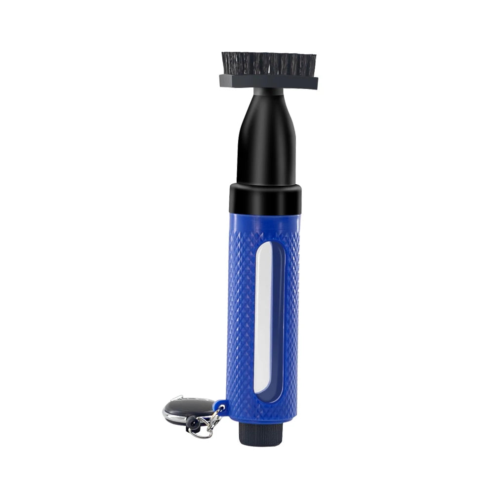 Golf Clean Brush Portable Golf Club Groove Brush with Push Type Water Bottle Water Brush Golf Clubs Cleaning Golf Accessories