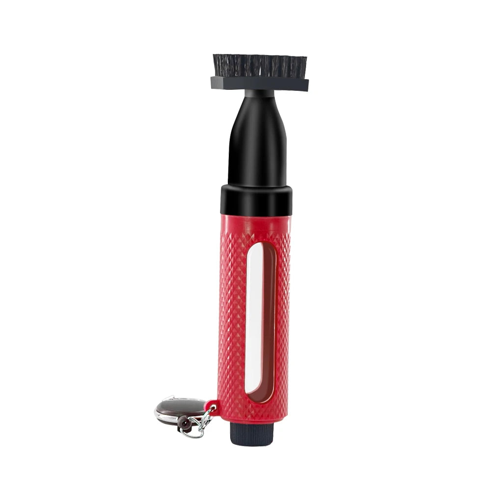 Golf Clean Brush Portable Golf Club Groove Brush with Push Type Water Bottle Water Brush Golf Clubs Cleaning Golf Accessories